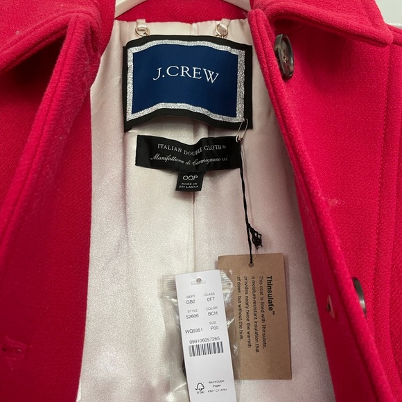 J. Crew Classic lady day coat in Italian double-cloth wool with Thinsulate - Picture 7 of 7